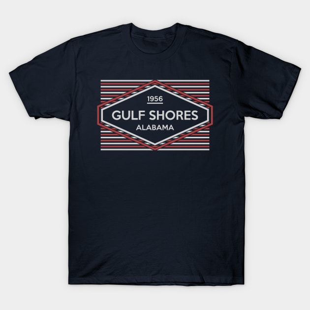 Gulf Shores Alabama T-Shirt by RAADesigns